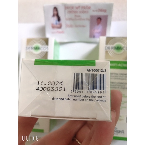 CHÍNH HÃNG NHẬP KHẨU Kem Dưỡng Giảm Bóng Nhờn Farmona Dermacos Anti-Acne Matting Cream