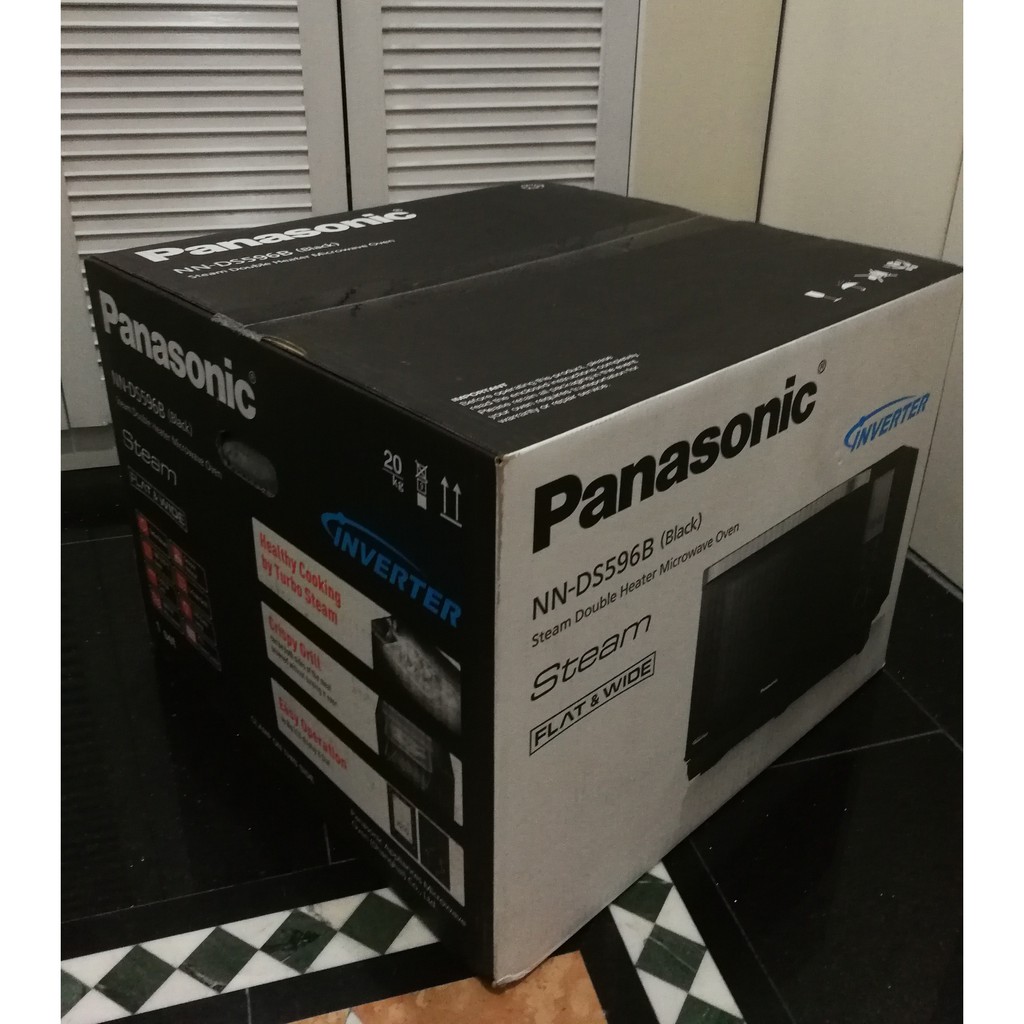 Lò vi sóng hấp nướng đa năng Inverter Panasonic NN-DS596BYUE 27L