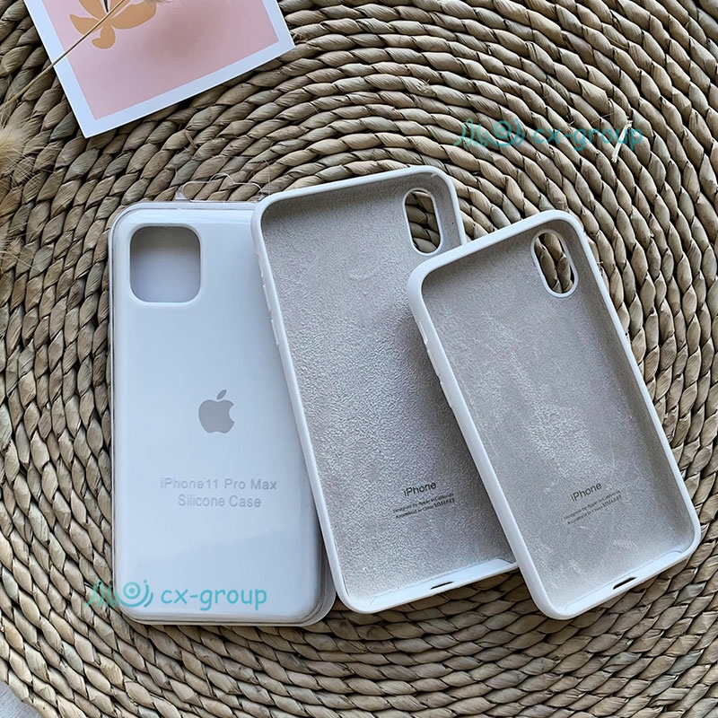 {Phiên bản tốt nhất, chất lượng tốt nhất} Ốp lưng silicon màu trắng cho Iphone Se2 Ip11 Pro Max Iphone 6s 7plus 8p I6