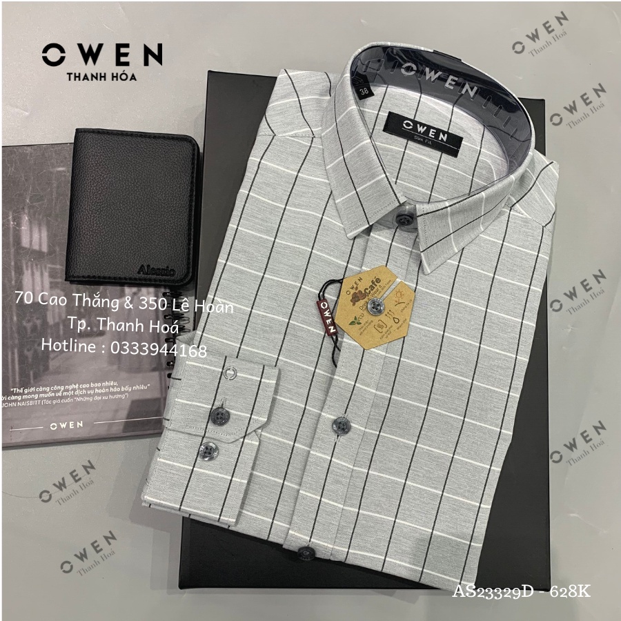 OWEN - Áo sơ mi dài tay Owen - Hàng mới về AS23329D