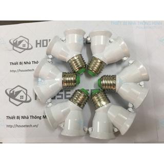 Chuyển đổi đui đèn 1 E27 sang 2 E27