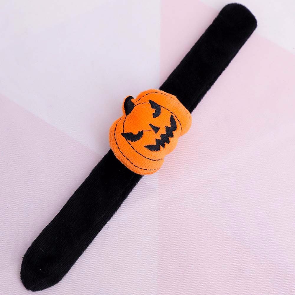 Vòng đeo đập tay thiết kế kiểu con ma/ quả bí ngô halloween để làm quà tặng dự tiệc dành cho trẻ em