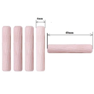 Bộ 100 chốt gỗ 6x40mm