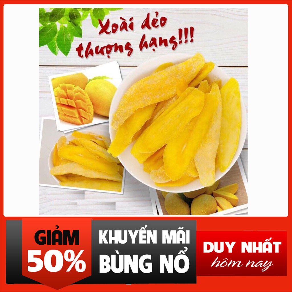 [ HCM ] hũ 500gram - Xoài Sấy Dẻo - xoài loại 1