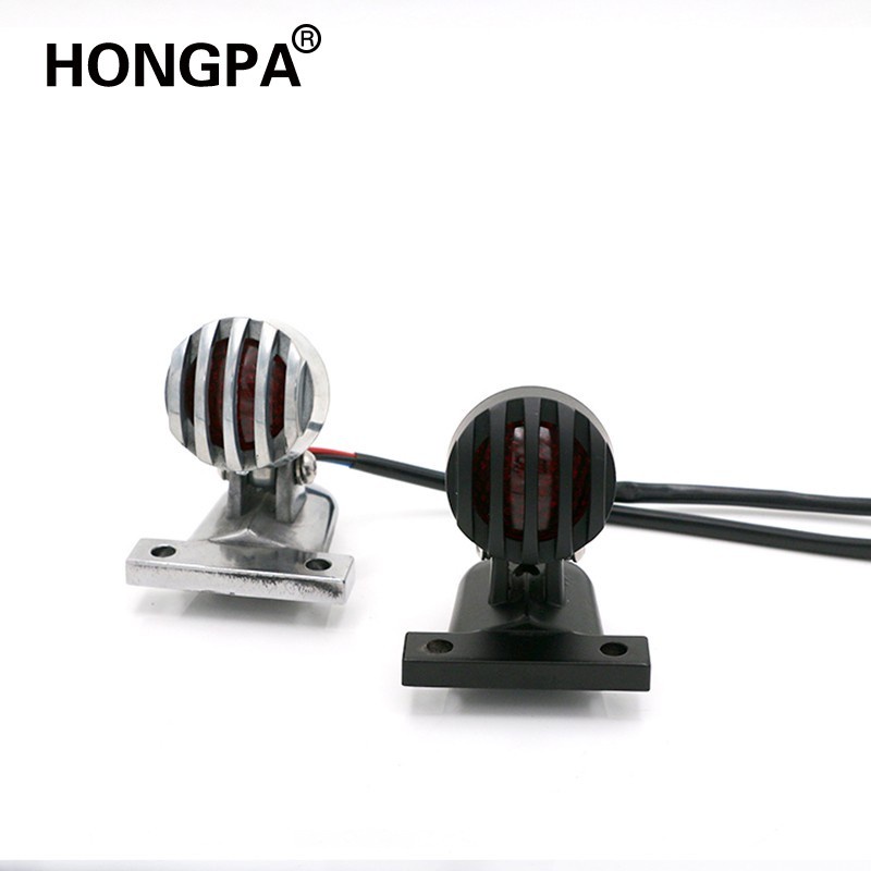 Đèn Đuôi Xe Mô Tô 12V Kèm Vỏ Lưới