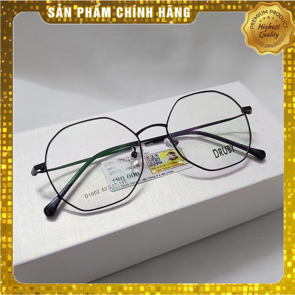 Gọng Kính Nhật DRUBY Titanium Made In Japan