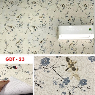 Giấy dán tường hoa văn decal cổ điển cao cấp