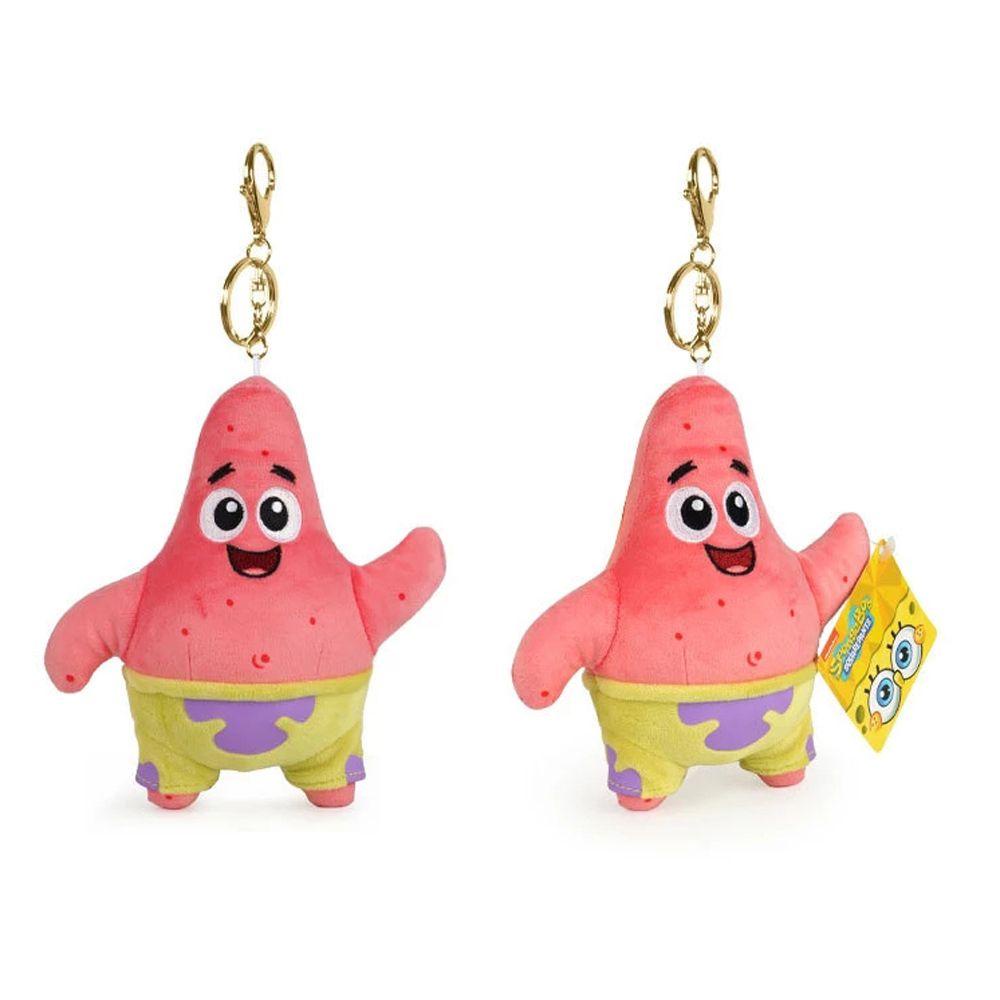 LANFY Móc Khóa Hình Spongebob Nhồi Bông Mềm Mại Đáng Yêu