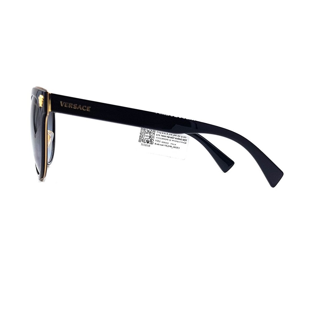 Kính mát nam nữ Versace VE2198 màu sắc thời trang chính hãng, thiết kế dễ đeo bảo vệ mắt