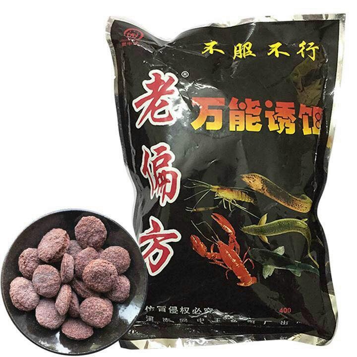 Mồi dụ cá tôm cua lươn Trạch 120g , Mồi Lồng Ô Bẫy Cá Lồng Bát Quái , Mồi Đánh bắt Siêu Nhậy
