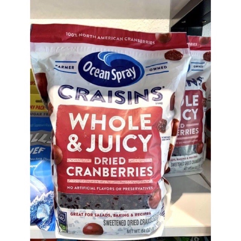 NAM VIỆT QUẤT SẤY CRANBERRY CRAISINS (1,81kg )