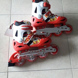 Giày trượt patin cao cấp có đèn phát sáng bánh trước
