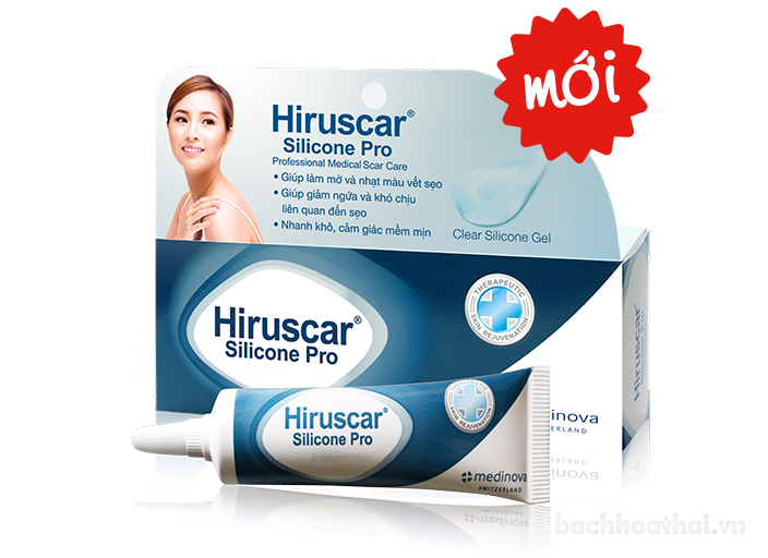 Gel ṫrị şẹo cao cấp Hiruscar Silicone Pro Thái Lan