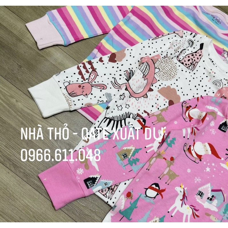 ÁO PHÔNG DÀI TAY XUẤT XỊN MÀU HỒNG BÉ GÁI ĐỦ SIZE