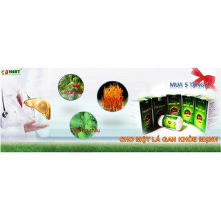 Bổ gan LINH DƯỢC SƠN ( Mua 5 hộp tặng 1 hộp)