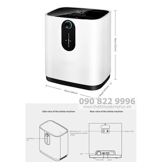 Máy Tạo Oxy Hidgeem PLus 7L