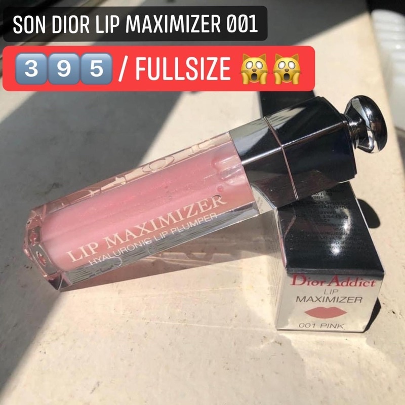 SON DƯỠNG DIOR LIP MAXIMIZER 001 (fullsize vỏ giấy bị cấn )