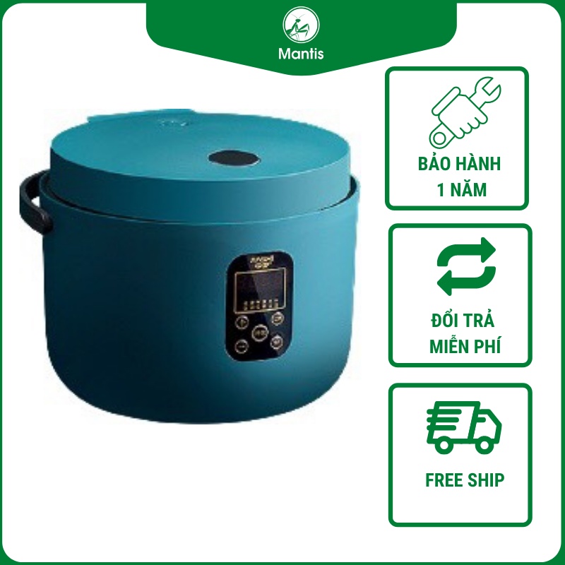 Nồi Cơm Mini Đa Năng Văn Phòng JiaShi 1.8L JWS-888 Nấu cơm 2-4 người ăn