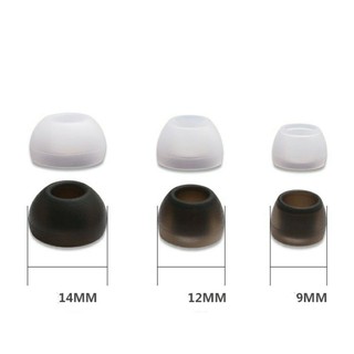 Nút tai nghe nhét tai silicone bluetooth màu đen