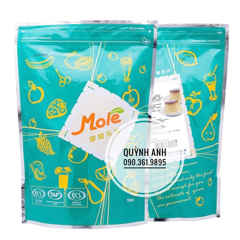 Bột Pudding trứng hiệu Maulin  1kg