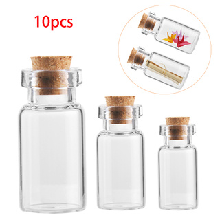 Set 10 lọ thủy tinh nút bần mini dễ thương