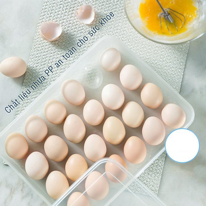 [Hộp đựng trứng] Hộp đựng trứng gà 24 quả Việt Nhật