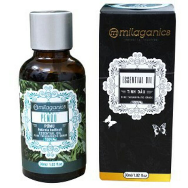 Tinh Dầu Pơmu Milaganics Pemou Essential Oil 30ml
