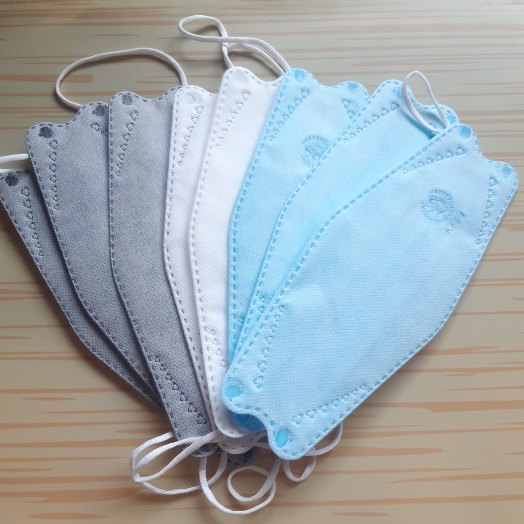 [Sỉ Hot] Một Thùng 300C Mix Màu Khẩu Trang 4D DQ Mask KF94 Y Tế Duy Quân Xuân Lai Chất Dày Dặn Dáng Đẹp Ôm Sát Mặt