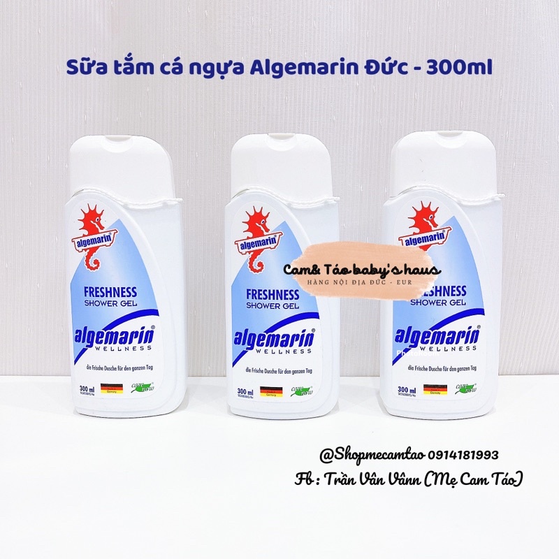 Sữa tắm Cá ngựa Algemarin nội địa Đức