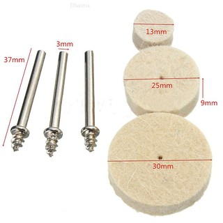 Set 33 Đầu Đánh Bóng Bằng Len Cho Máy Xoay Dremel