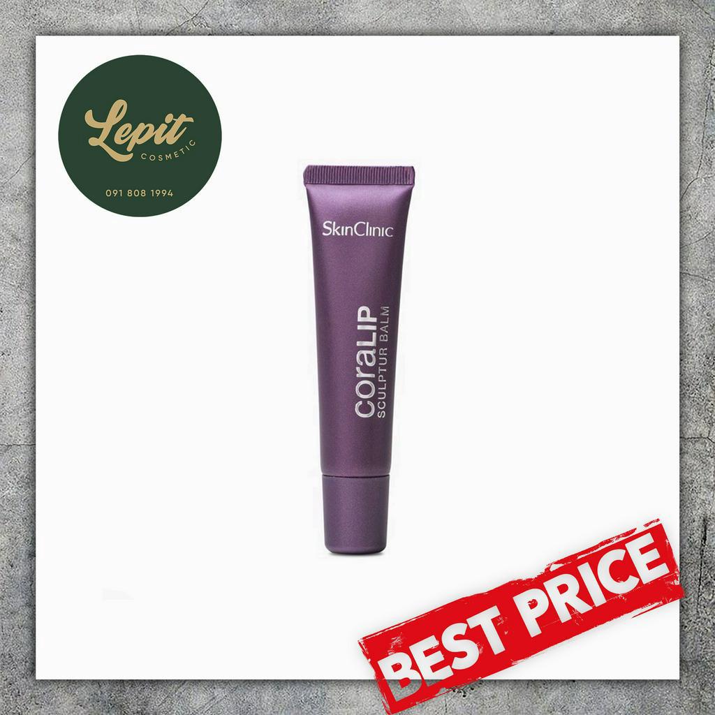 Dưỡng môi không màu phục hồi và dưỡng ẩm chống lão hoá Coral Lip