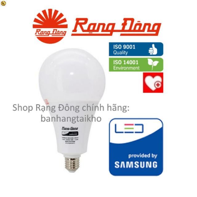 💥Chính Hãng💥 Bóng đèn LED bulb 30W Rạng Đông - SAMSUNG ChipLED 💥Hàng Công ty💥