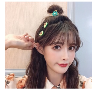 Vỉ kẹp tóc trái Bơ