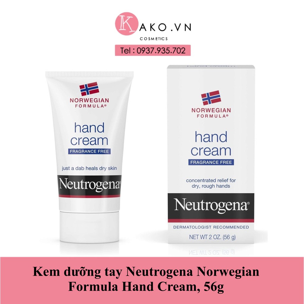 Kem dưỡng tay Neutrogena Norwegian Formula Hand Cream, 56g
