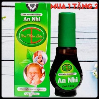 Tinh dầu hô hấp an nhi - dạ thảo liên hỗ trợ điều trị ho gió,ho khan,tiêu đờm, viêm đường hô hấp