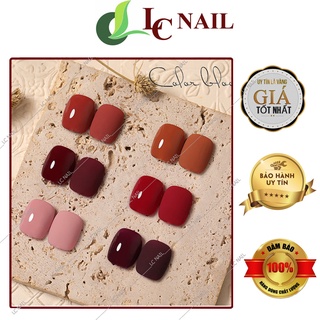 Sơn móng tay gel tone màu đỏ đô đặc biệt (Mã MK)