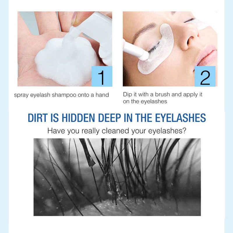 (Hàng Mới Về) Chai Dung Dịch Tẩy Trang Lông Mi 50ml Tiện Dụng | BigBuy360 - bigbuy360.vn