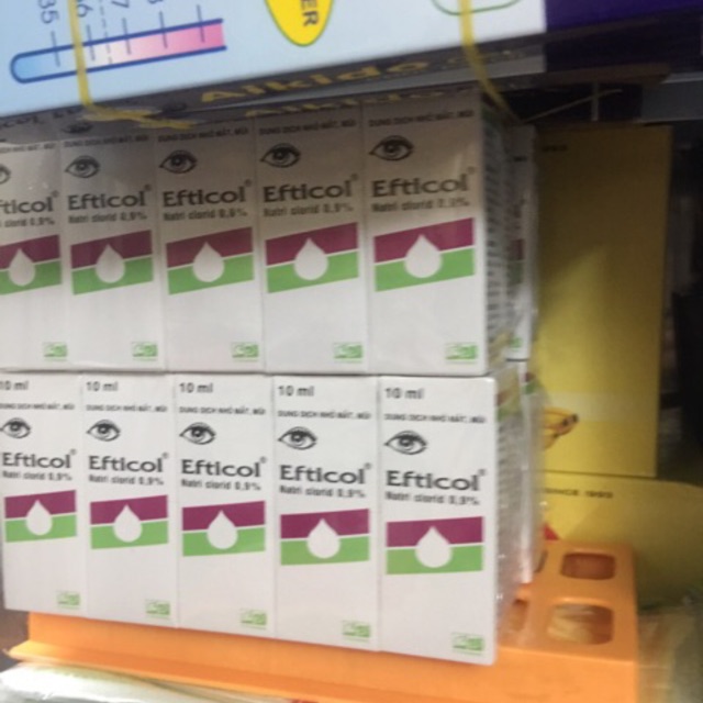 Nước muối sinh lý EFTICOL 1lốc /10c