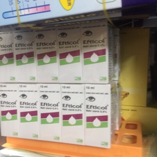 Nước muối sinh lý EFTICOL 1lốc /10c