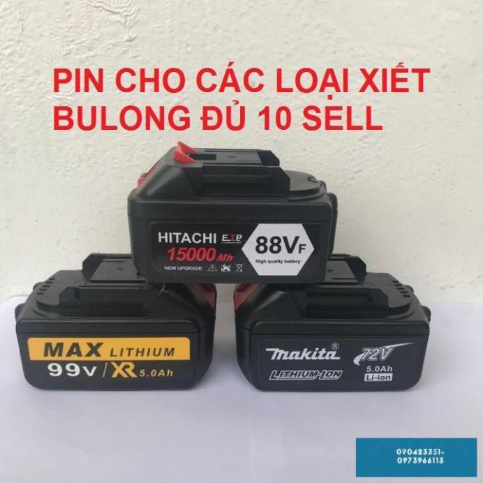 PIN MÁY SIẾT BULONG - 88V