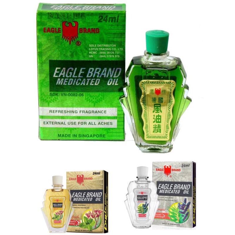 Dầu gió con ó Eagle Brand