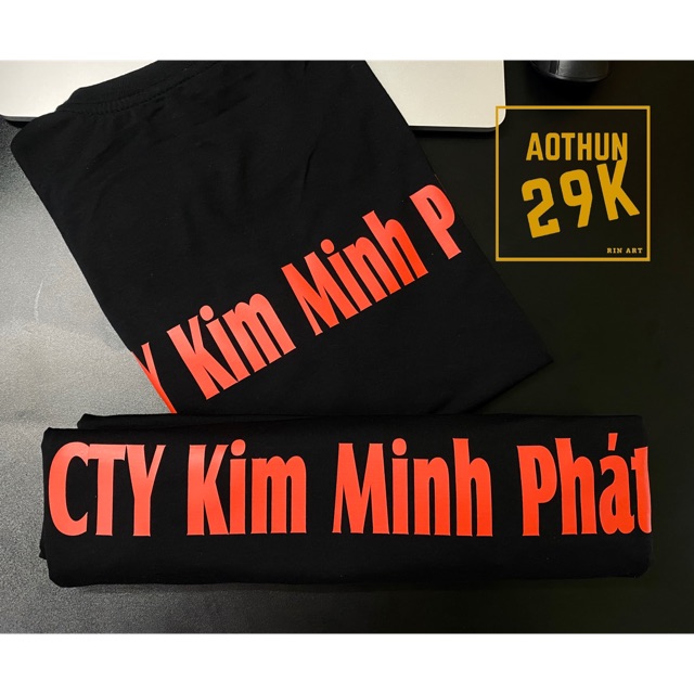 DỊCH VỤ IN ÁO THUN TÊN SHOP, TÊN CÔNG TY, TÊN HỘI NHÓM CLB, TÊN COUPLE