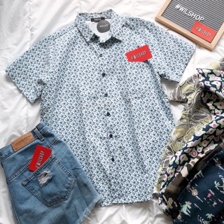 (SALE OFF DỌN KHO) ÁO SƠ MI FREESIZE HOẠ TIẾT