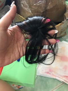Tóc giả mái thưa cột 3D❤️freeship 50k❤️ tóc cao cấp- hàng cao cấp