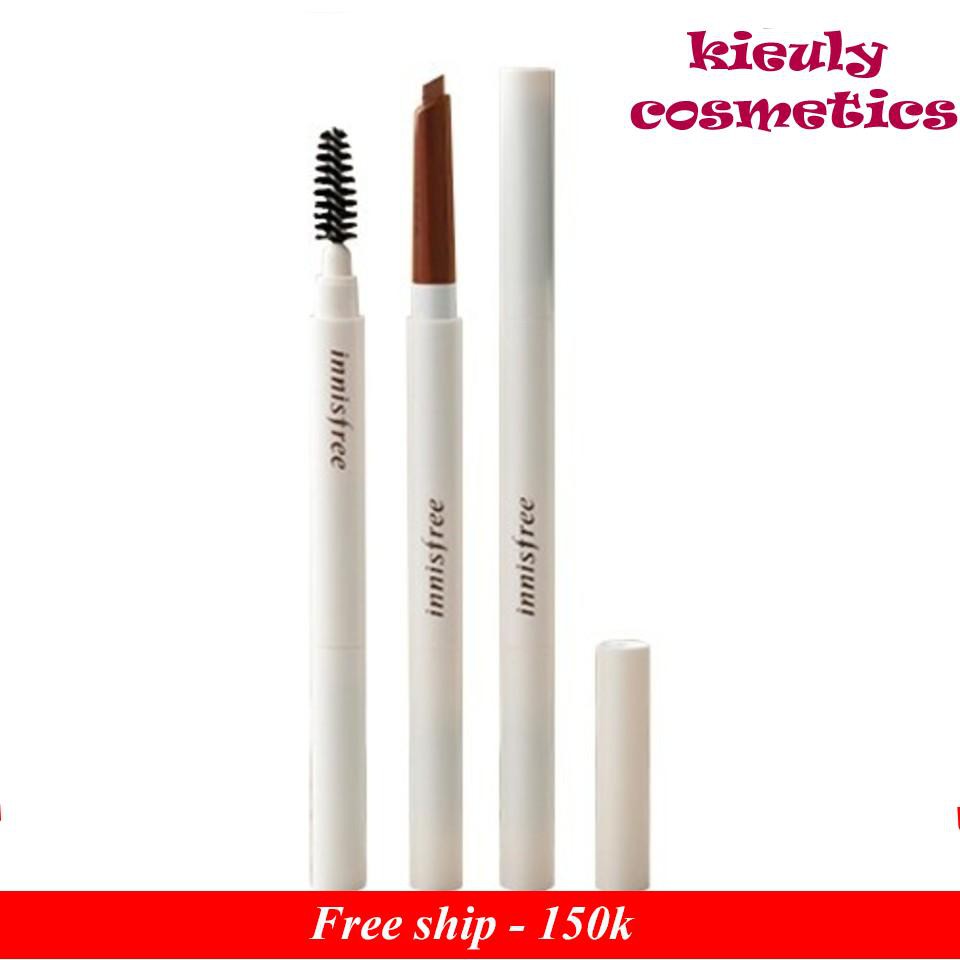 Chì kẻ mày 2 đầu Eco EyeBrown Pencil INNISFREE