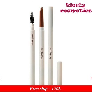 Chì kẻ mày 2 đầu eco eyebrown pencil innisfree