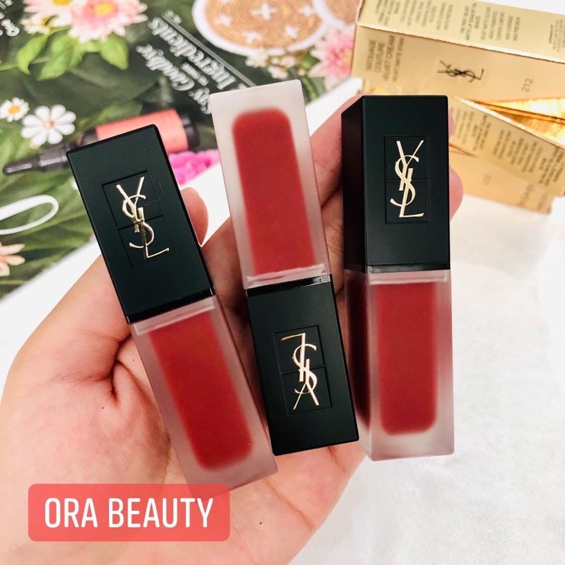 Son kem lì Yves Saint Laurent Tatouage Couture Velvet Cream Matte Liquid Lipstick