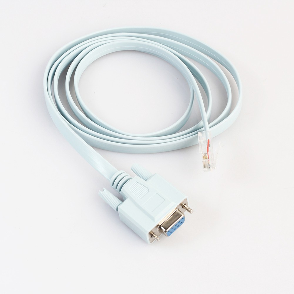 Dây cáp điều khiển mạng ethernet 5ft 9Pin DB9 Serial RS232 sang RJ45 Cat5