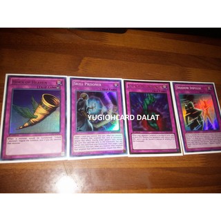 Thẻ bài Yugioh chính hãng set 4 lá Trap T03