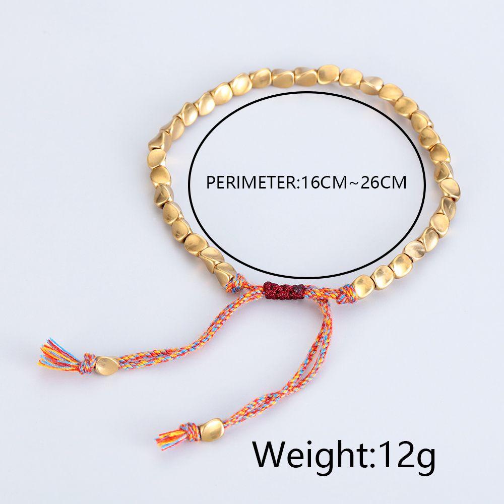 Vòng Tay Chuỗi Hạt Đồng Thời Trang Có Thể Điều Chỉnh Kích Thước